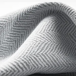 luxury blackout curtain grey polyester knitted room darkening drapes top view