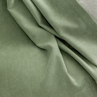 luxury blackout curtain fiamma neri green room darkening drapes polyester panels top view