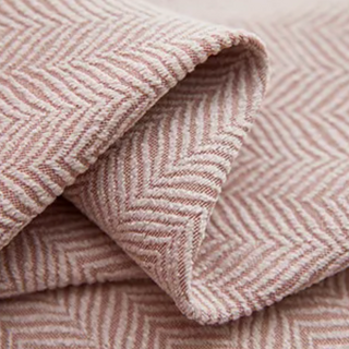 luxury blackout curtain london peach blossom polyester knitted panel drapes detail