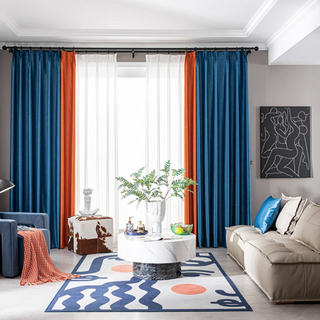 insulated blackout curtain luxury thermal drapes floor to ceiling privacy close-up