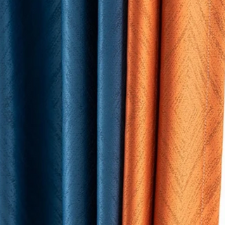 insulated blackout curtain luxury thermal drapes floor to ceiling privacy front view