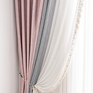 insulated blackout curtain scandinavian thermal drapes luxury ceiling to floor panels front view