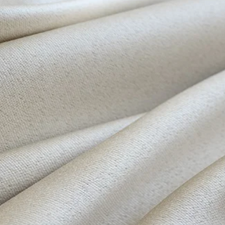soundproof blackout curtain beige polyester curtains grommets noise reducing lifestyle view