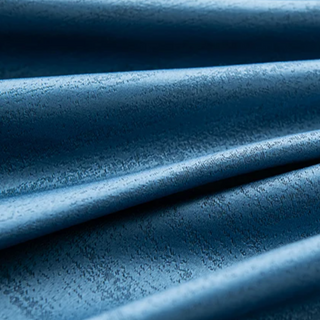 insulated blackout curtain scandinavian luxury indian blue thermal drapes detail
