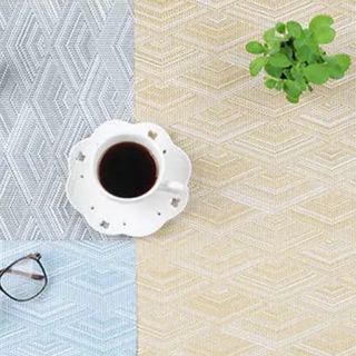 heat insulation placemats woven plain weave non slip table protectors set feature view