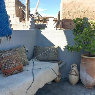 morocco senses handwoven moroccan area rug traditional pattern detail