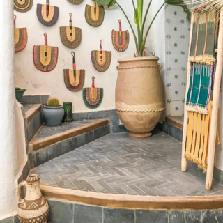 morocco senses handwoven moroccan area rug traditional pattern side view