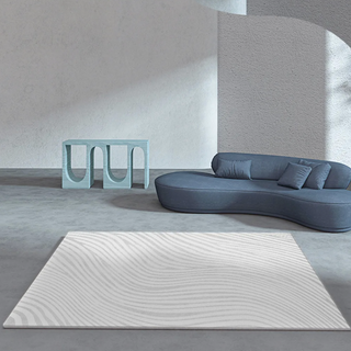 modern minimalistic rug abstract area rug european luxury carpet non slip close-up