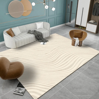 modern minimalistic rug abstract area rug european luxury carpet non slip detail