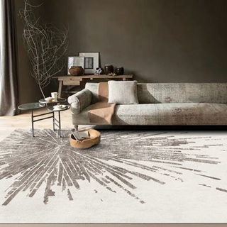 modern minimalistic rug european luxury polyester floor rug dream weave close-up