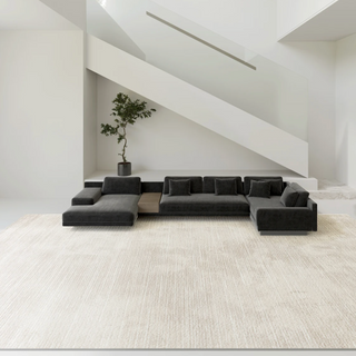 sand art carpet greek sand rug woven polyester non slip plain rhythm rug close-up