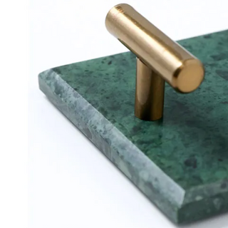 marble storage tray earthworks elongated luxury minimalist handcrafted stone tray set view