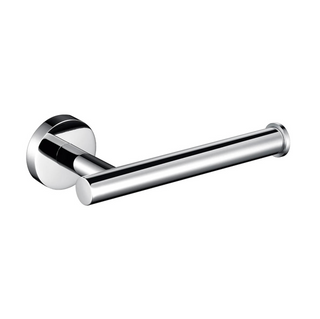 toilet roll holder modern minimalist 304 stainless steel brass finish bathroom accessories angle view