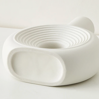 minimalist oval vase ceramic porcelain set scandi luxury home decor set view
