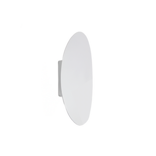 Waterproof aluminum outdoor wall lamp illuminated — warm white LED sconce