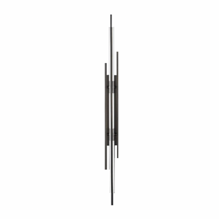 Katana slim black aluminum wall sconce — contemporary LED fixture