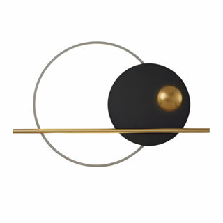 Sensu Della wall sconce close-up — modern aluminum LED wall lamp