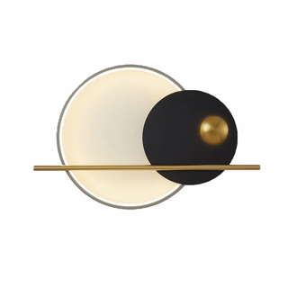 Sensu Della modern aluminum wall lamp — contemporary LED sconce