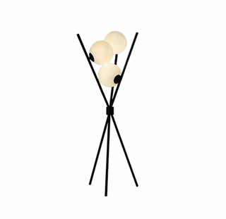 Scandinavian table lamp — premium acrylic glass metal base LED