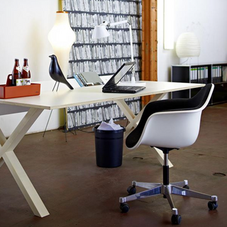 Japanese paper Akari lamp front — dimmable soft warm