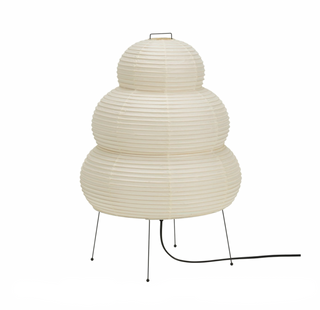 Akari Vitra lamp close-up — Japanese washi paper dimmable