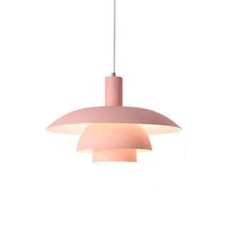 Multi-layer pendant light fixture — architectural statement lighting