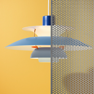 Pendant Light - Modern Metal Pendant with Dimmable LED Bulb & Glare Free Lighting