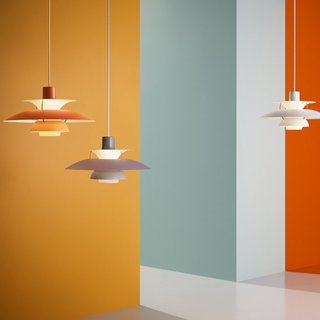 Pendant Light - Modern Metal Pendant with Dimmable LED Bulb & Glare Free Lighting