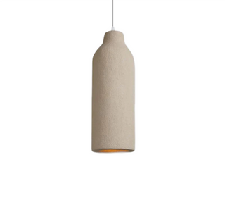 Handcrafted metal pendant light with E27 LED bulb included
