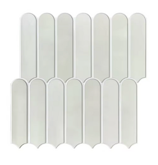 toscana tile panels grey pvc self-adhesive waterproof wall cladding sheets front view