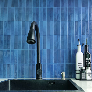 valencia wall tile panels waterproof eco vinyl embossed ceramic pattern side view