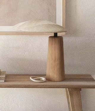 Classic vintage table lamp setting — handcrafted warm ambient