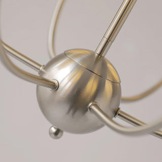 Ceramic flower chandelier modern overhead dining room pendant