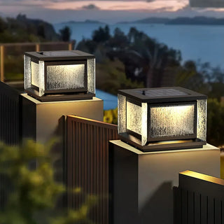 Solar Outdoor Lamp – Waterproof Neo-Chinese Style Garden Lighting With Remote Control
