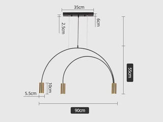 Contemporary Ceiling Light – Modern LED Fixture With Wooden Design & Easy Installation