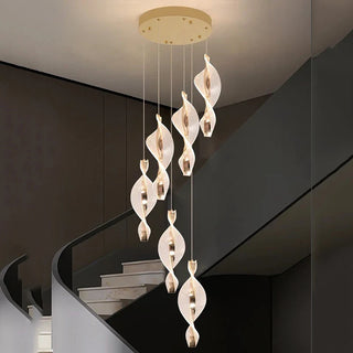 Modern LED Pendant Light – Adjustable Dimmable Ceiling Lamp for Living Room Lighting