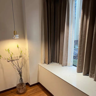 LED Pendant Light – Modern Pendant Lamp with Travertine Stone Shade | Warm Ambient Lighting