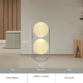 Modern Iron Floor Lamp – Energy Efficient LED Lighting With Push Button Switch
