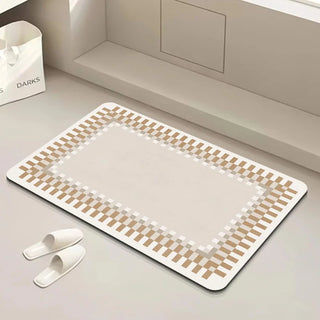 diatomaceous earth eco-friendly bath mat front view