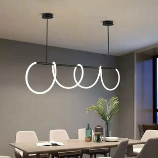 Linear Pendant Light – Modern Pendant Lighting With Adjustable Intensity & Remote Control