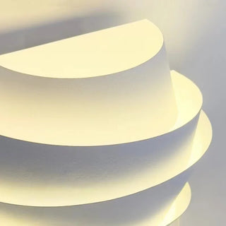 Nordic Wall Light – White Metal LED Modern Wall Lamp with Directional Lighting