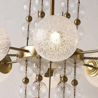 Polished Steel Pendant Light – Adjustable LED Gold Glass Pendant For Kitchen