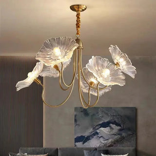 Modern Nordic Chandelier – Polished Chrome Scandinavian Pendant Light for Dining