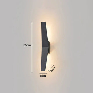 Aluminum Wall Light – Modern LED Outdoor Wall Light With Wedge Design