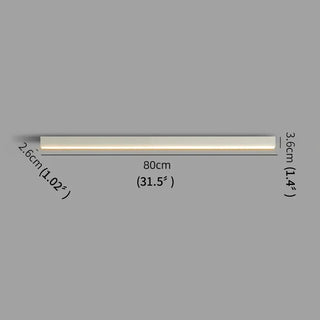Indoor Outdoor Wall Light – Modern Aluminium Wall Lamp with Warm LED Lighting