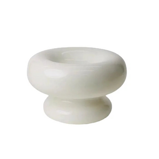 ceramic fruit plate earthworks handcrafted porcelain plates elegant tableware dish front view