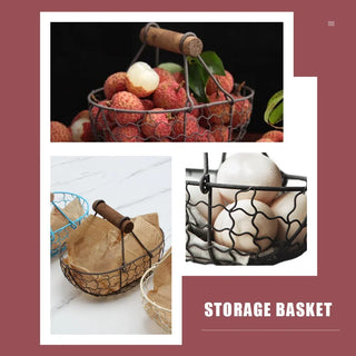 Metal egg basket