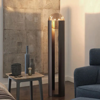 Metal Glass Floor Lamp – Postmodern LED Lighting for Living Room Ambiance