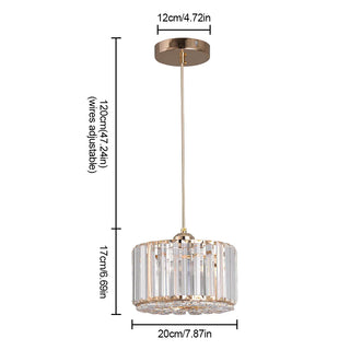Gold Crystal Ceiling Light – Luxury Bedroom Lighting With Crystal Chandelier Light