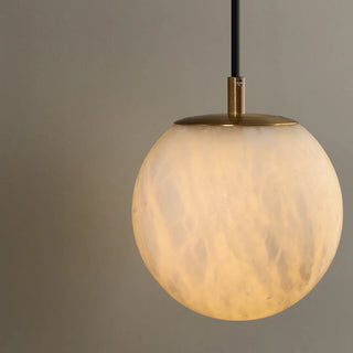 Marble Wall Lamp – Minimalist Copper Wall Light With Soft Ambient Lighting